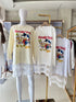 Summer Casual Printed Full Sleeves Lace Detail T-Shirts Dress